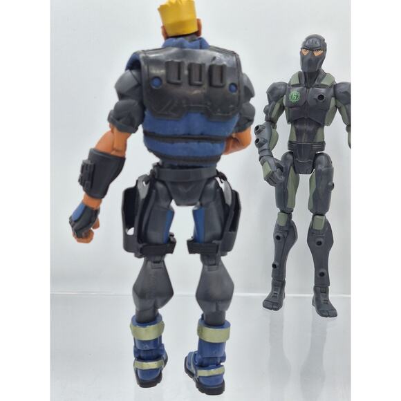 GI Joe Sigma 6 Action Figures. Duke, Snake Eyes Paratrooper Duke & Shadow Storm - Picture 10 of 15